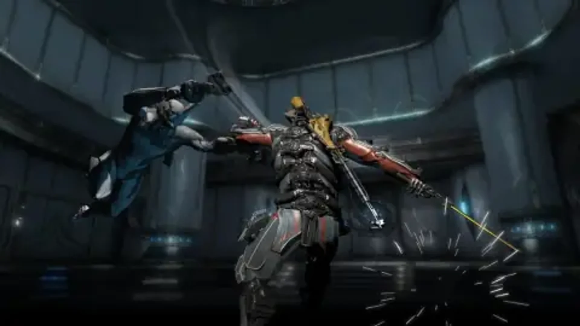 Warframe weapons laid out for a PMC loadout comparison